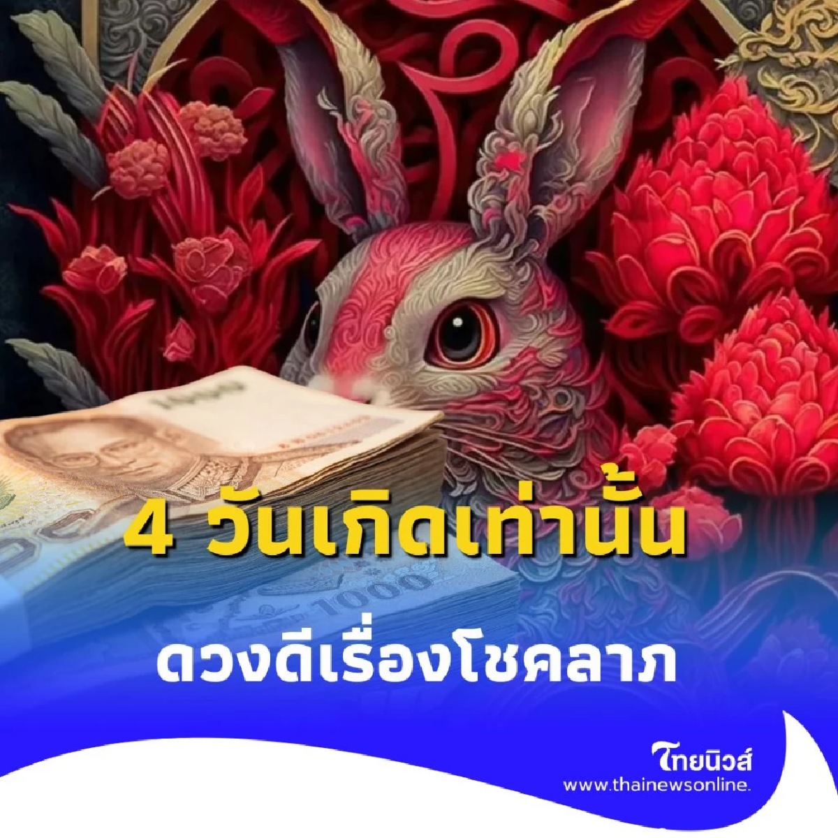 พบคน 4 วันเกิดเท่านั้น ดวงดีเรื่องโชคลาภ ในเดือนกรกฎาคม นี้