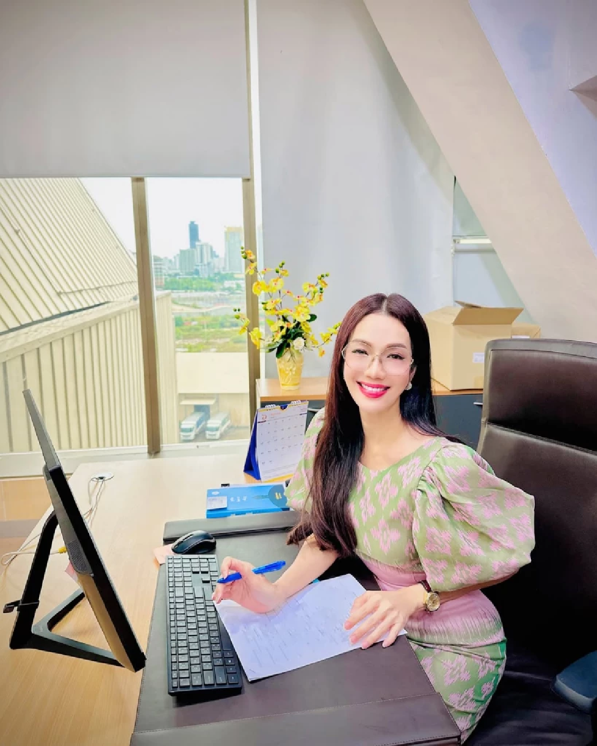 โค้งสุดท้ายแล้ว อ๋อม สกาวใจ เปิดเลขน้องกระดิ่งให้ซูมแบบชัดๆ