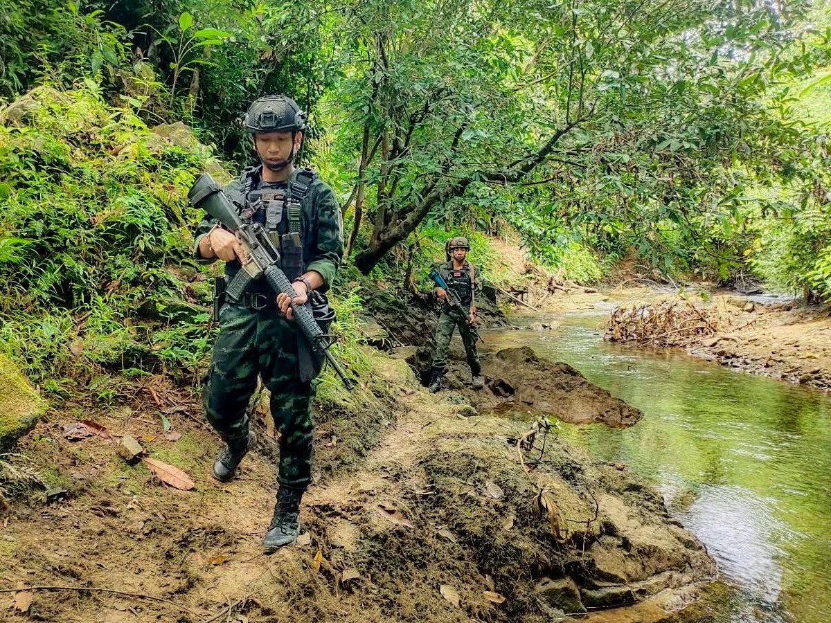 ฉก.พัน.ร.ที่ 1 เดินหน้าปฏิบัติการเชิงรุก รักษาความปลอดภัย