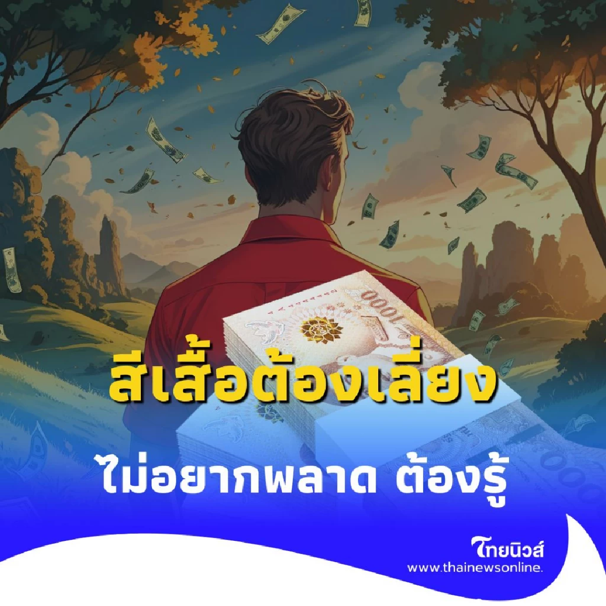 สีเสื้อต้องเลี่ยง วันที่ 1 สิงหาคม 2568 ไม่อยากพลาด ต้องรู้