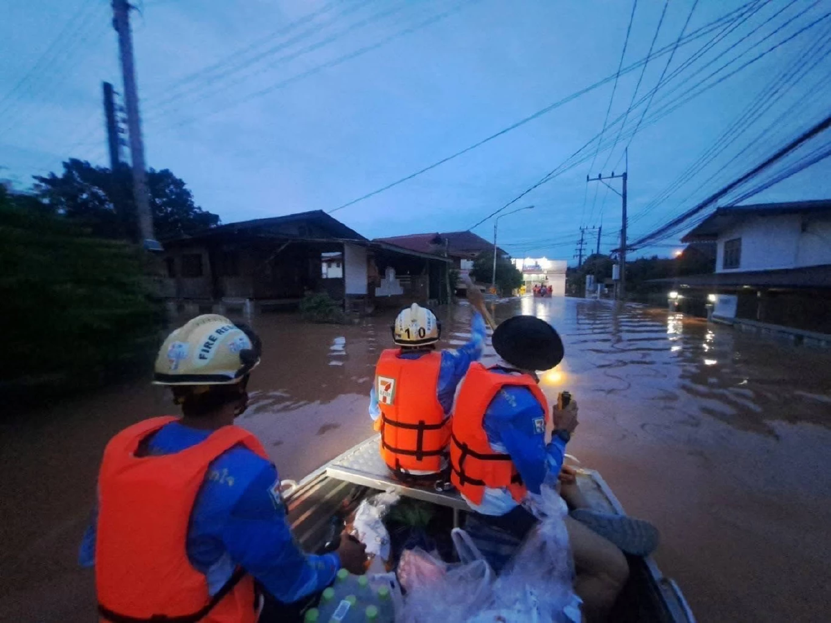 เครือ CP เดินหน้าช่วยน้ำท่วมน่านต่อเนื่อง ไม่ทิ้งคนไทยยามวิกฤต