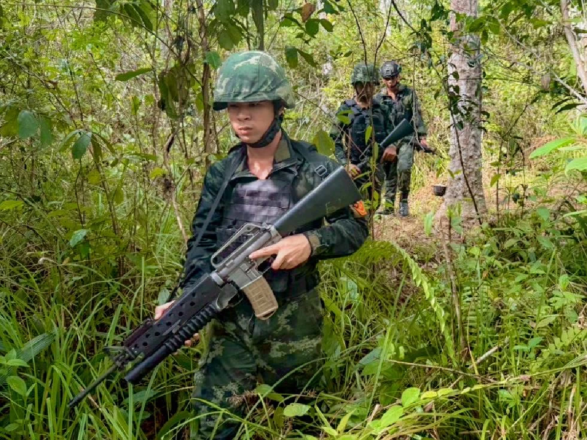 ฉก.พัน.ร.ที่ 1 เดินหน้าปฏิบัติการเชิงรุก รักษาความปลอดภัย