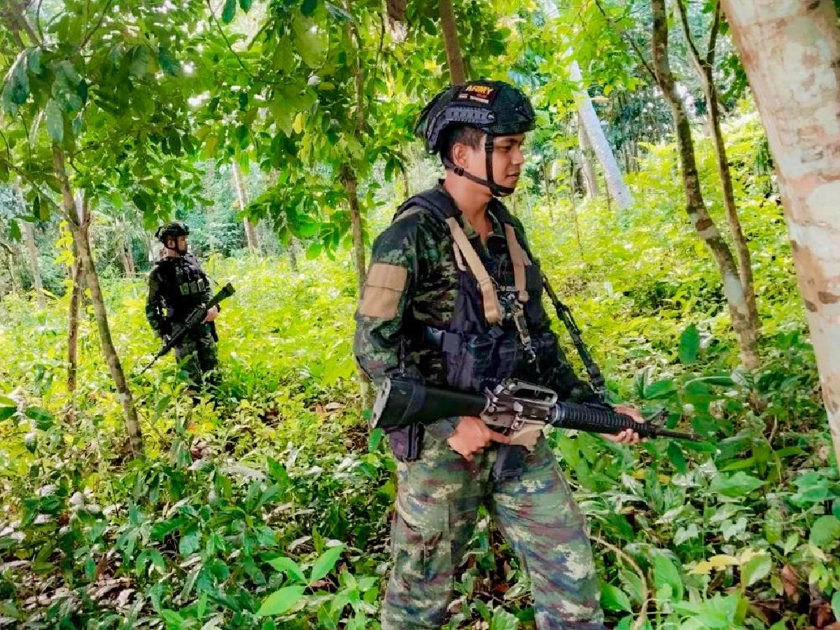 ฉก.พัน.ร.ที่ 1 เดินหน้าปฏิบัติการเชิงรุก รักษาความปลอดภัย