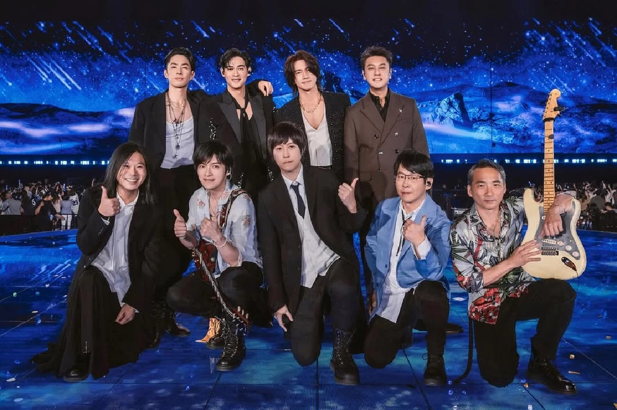 ปลุกความทรงจำย้อนวัยหัวใจฟู  F4 คืนเวทีในตำนาน เสียงกรี๊ดสนั่นไทเปโดม