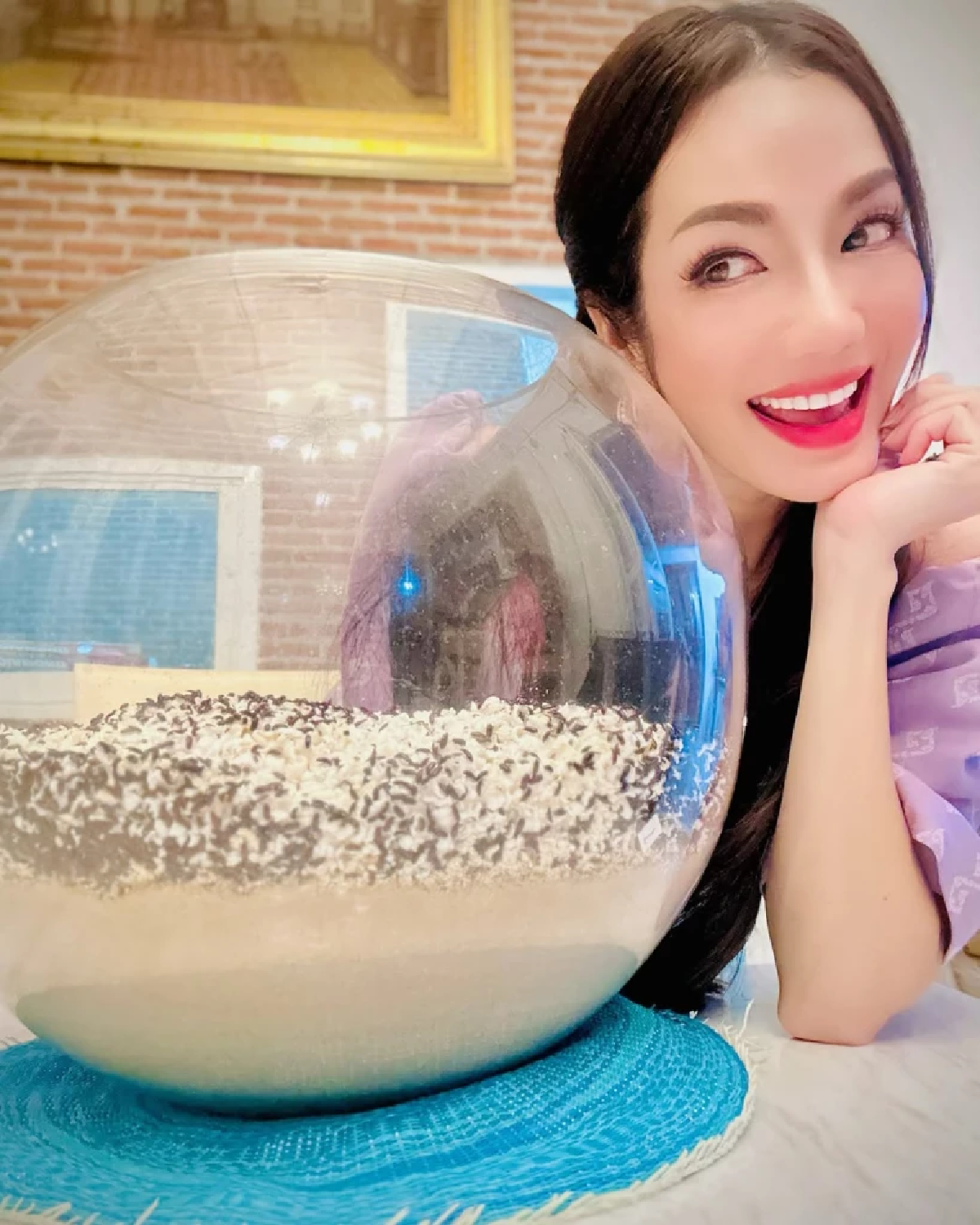 โค้งสุดท้ายแล้ว อ๋อม สกาวใจ เปิดเลขน้องกระดิ่งให้ซูมแบบชัดๆ