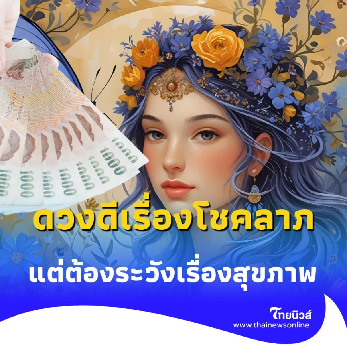 5 ราศี ดวงดีเรื่องโชคลาภ แต่ต้องระวังเรื่องสุขภาพ มีคำแนะนำ