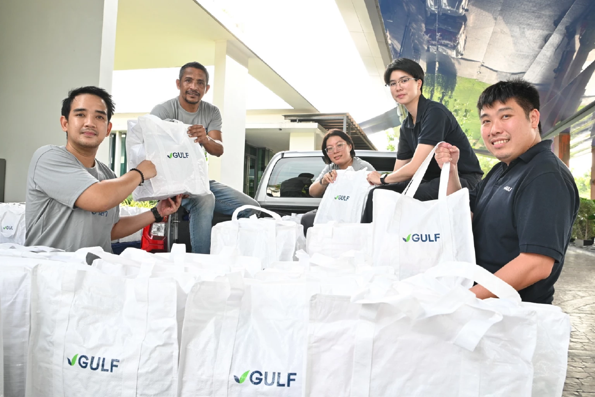 GULF ระดมทีม กัลฟ์อาสา ส่งต่อกำลังใจ-ความช่วยเหลือ ให้พี่น้องชายแดนไทย- กัมพูชา