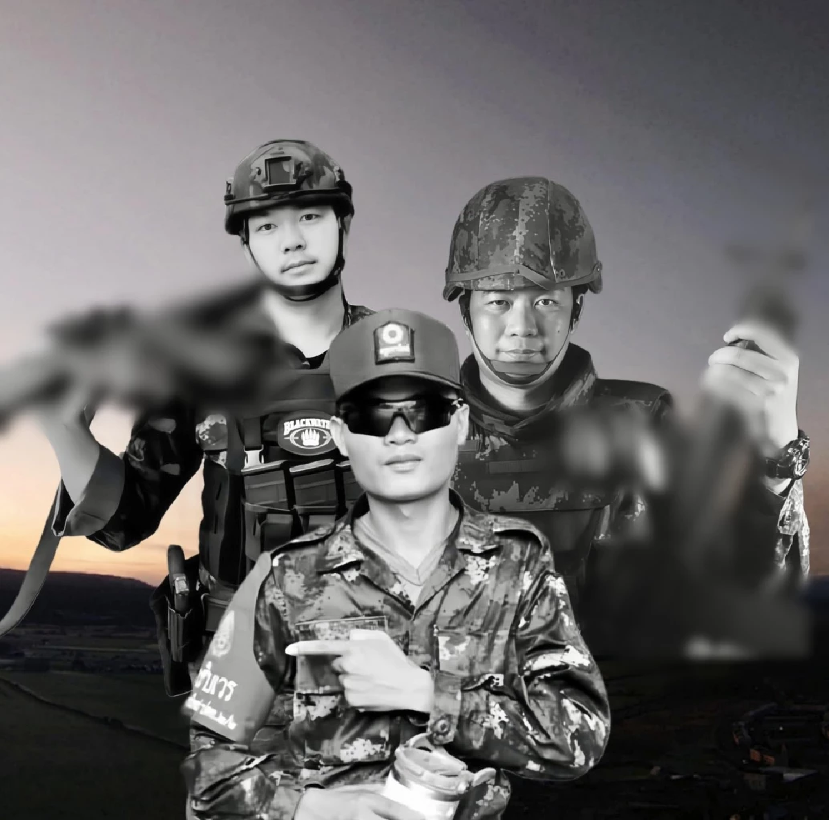 อาลัย 3ทหารไทย พลีชีพเหตุปะทะชายแดนไทยกัมพูชา คืนวันหยุดยิง