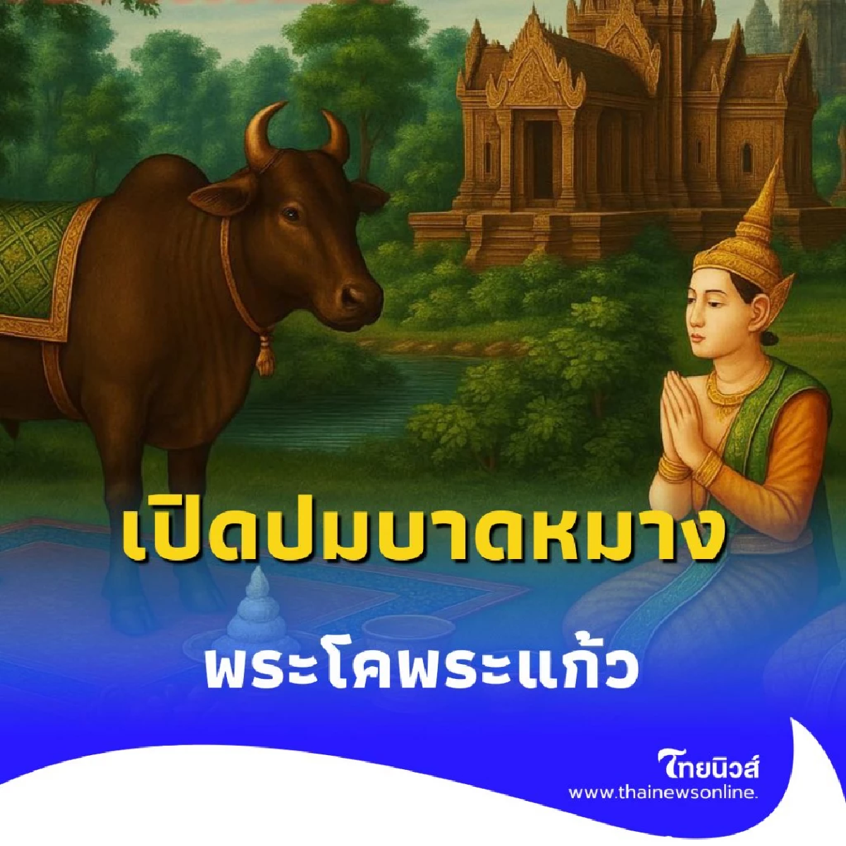 เปิดปมบาดหมาง พระโคพระแก้ว ตำนานที่ทำให้เขมรด่าไทยเป็นโจร
