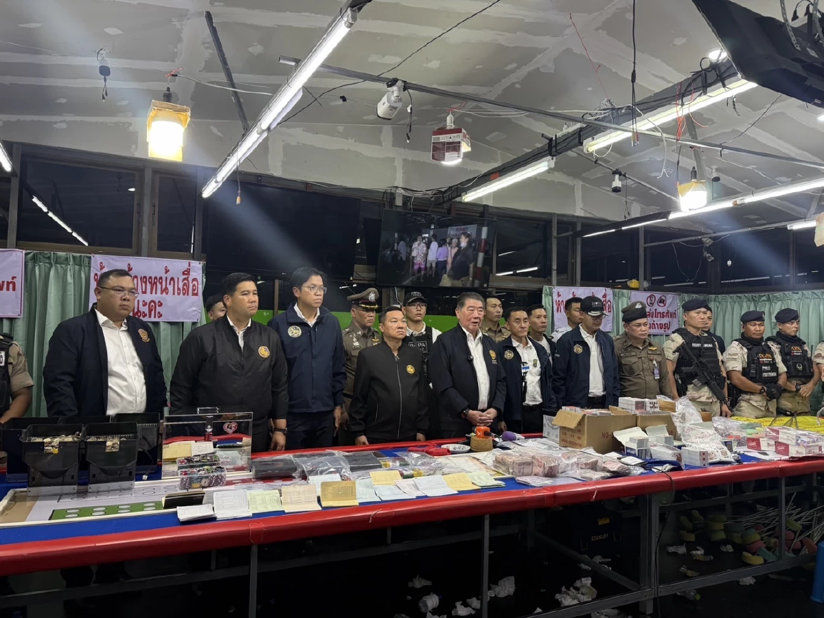 เปิดปฏิบัติการ สิงห์ปราบพยศ ปิดล้อมทลายบ่อนดอนเมือง