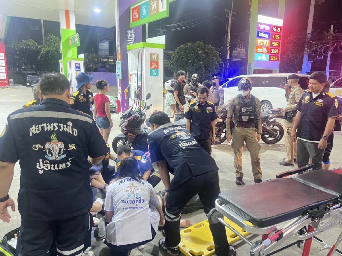 ดูกันจะๆ เปิดกล้องวงจรปิด นาที \"เป๊ก ผลิตโชค\" โดนทำร้ายเลือดอาบ