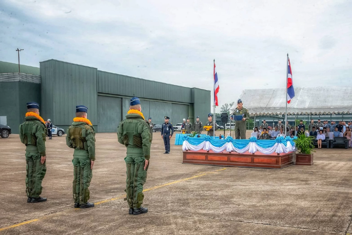 นักรบทางอากาศ รุ่นใหม่แห่งกองบิน 7 พร้อมบินขึ้นฟ้าปกป้องชาติไทย