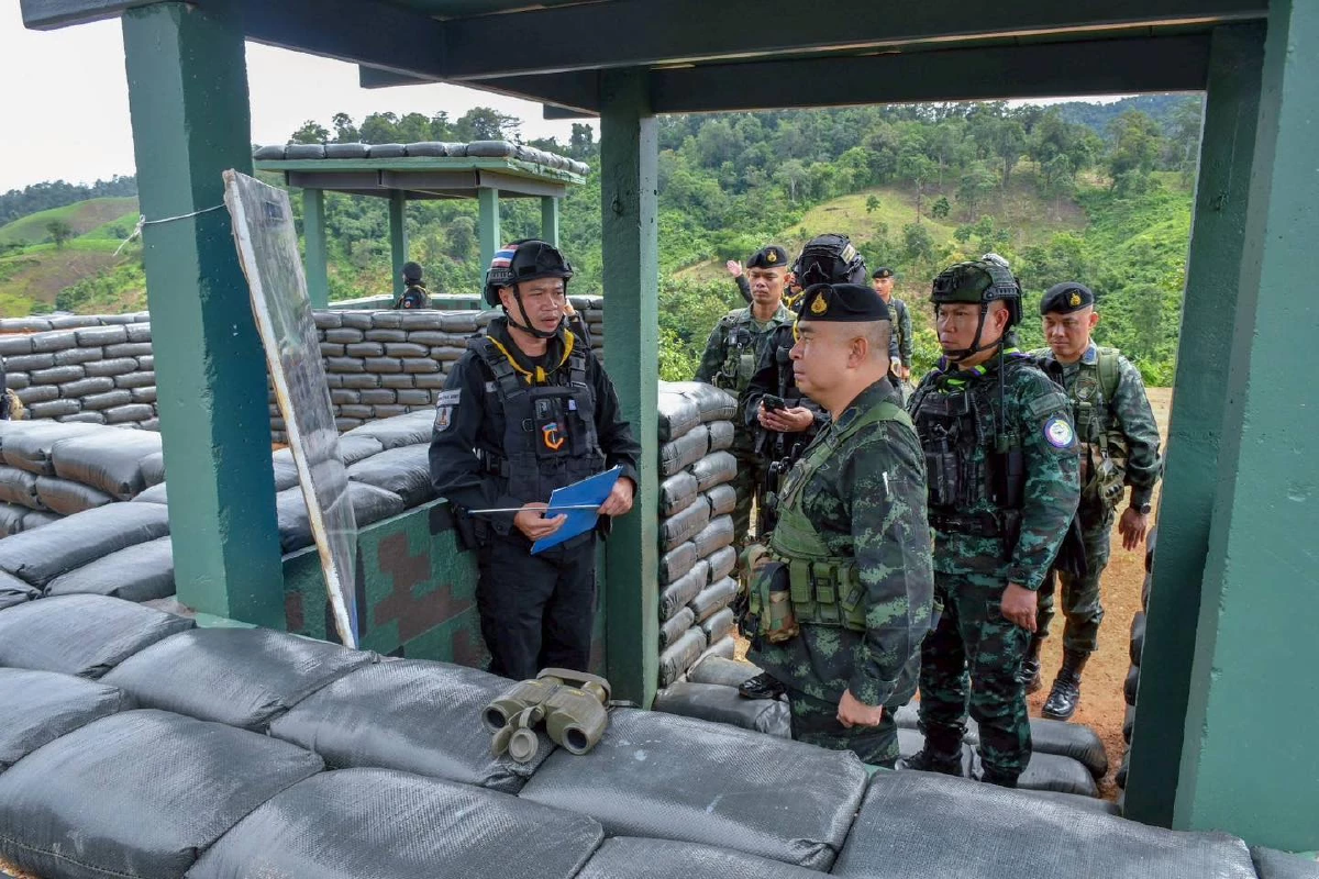 กองกำลังนเรศวร–ทหารพรานที่ 35 เข้มชายแดนตาก มีการดูแลผู้หนีภัย