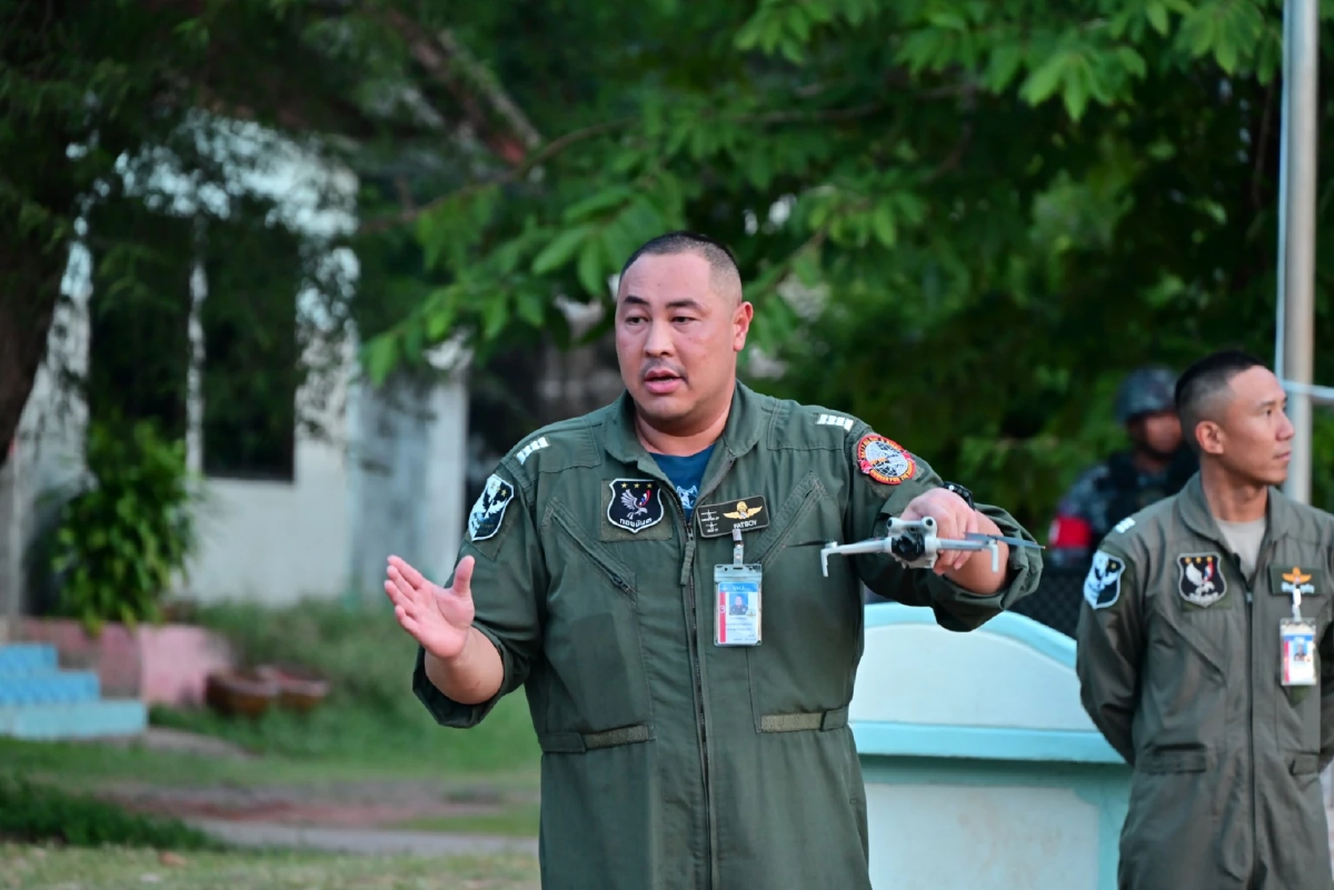 กองบิน 3 ผนึกกำลังกองกำลังบูรพา ให้ความรู้สังเกตเป้าหมาย