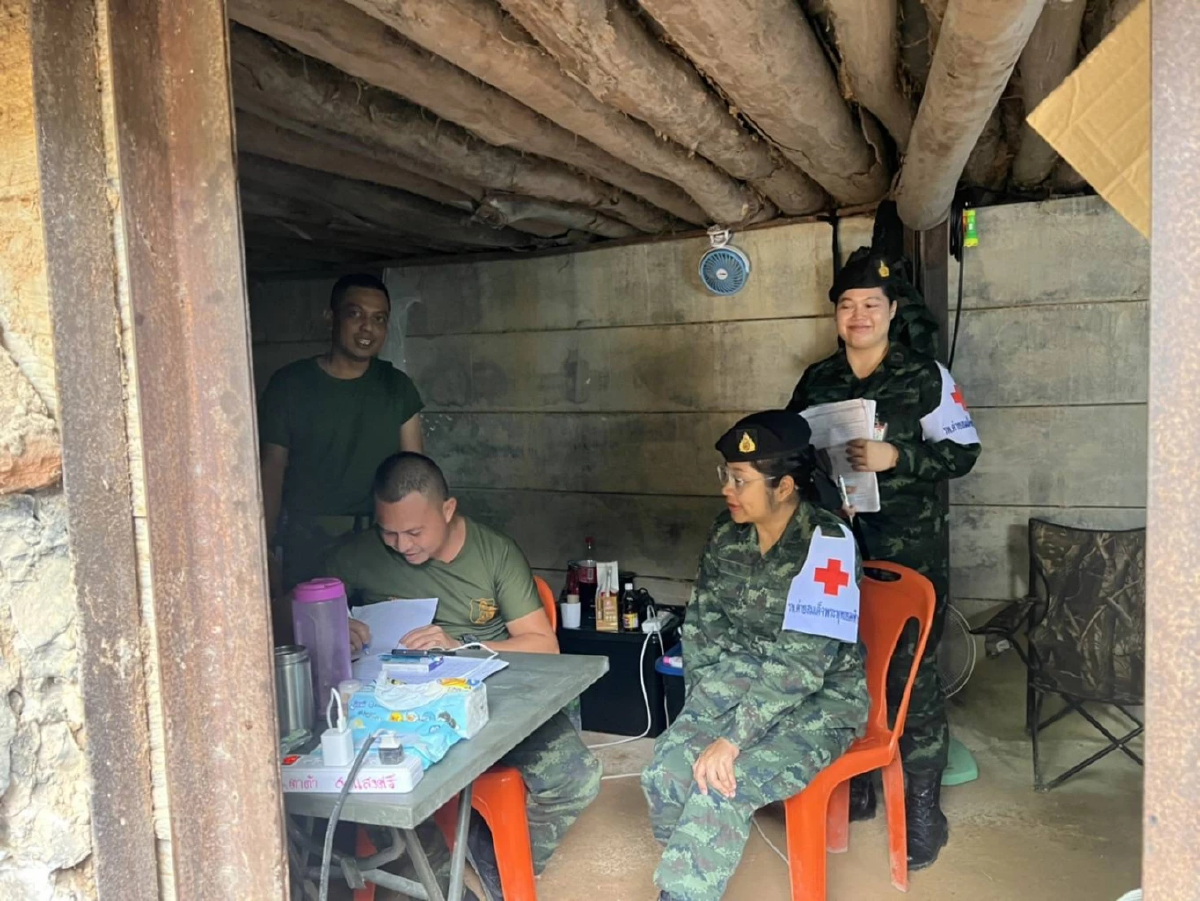 กองทัพภาคที่ 2 ส่งทีมแพทย์ M-MCATT ประเมินสุขภาพจิตทหารชายแดน