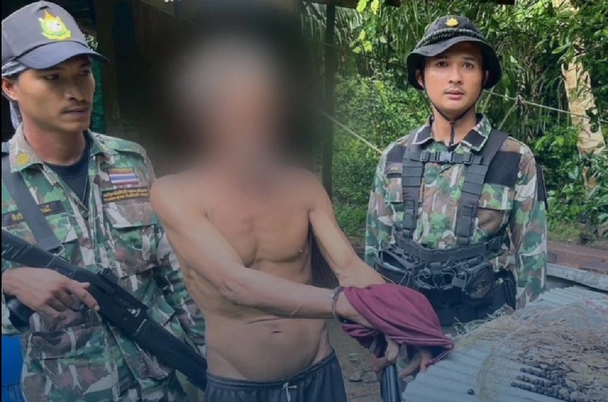 จับกุมนายพรานป่าคลองกะมิ้ว สะสมอาวุธปืนและลักลอบล่าสัตว์ป่า