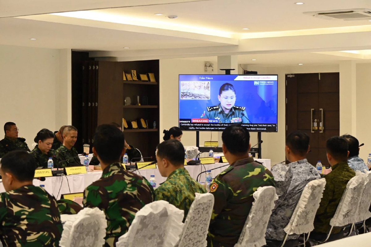 กองทัพไทยนำคณะผู้สังเกตการณ์ชั่วคราว (IOT) 8 ประเทศ ลงพื้นที่
