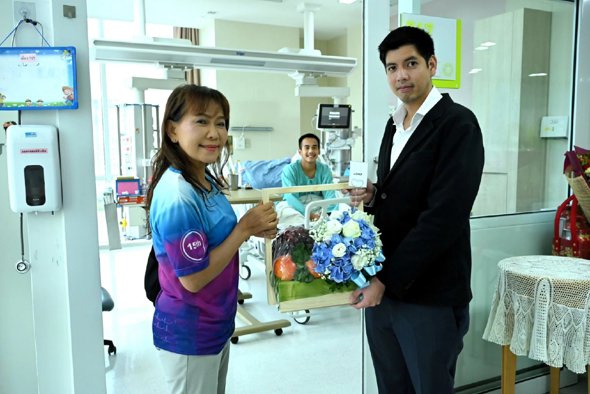 GULF ส่งกำลังใจต่อเนื่อง มอบเงิน 2 ล้านบาท เยียวยา 2 ทหารกล้า สูญเสียขา