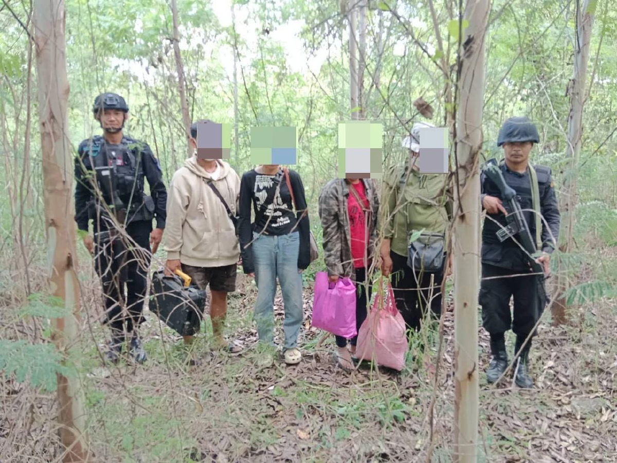 สกัดจับแรงงานกัมพูชา 4 คน ลอบเข้าไทย เผยชีวิตลำบากหลังกลับประเทศ