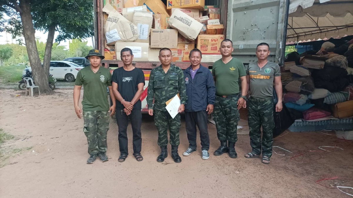 น้ำใจแดนใต้! หาดใหญ่ส่งสิ่งของ–กำลังใจ พร้อมพระหลวงปู่ทวด