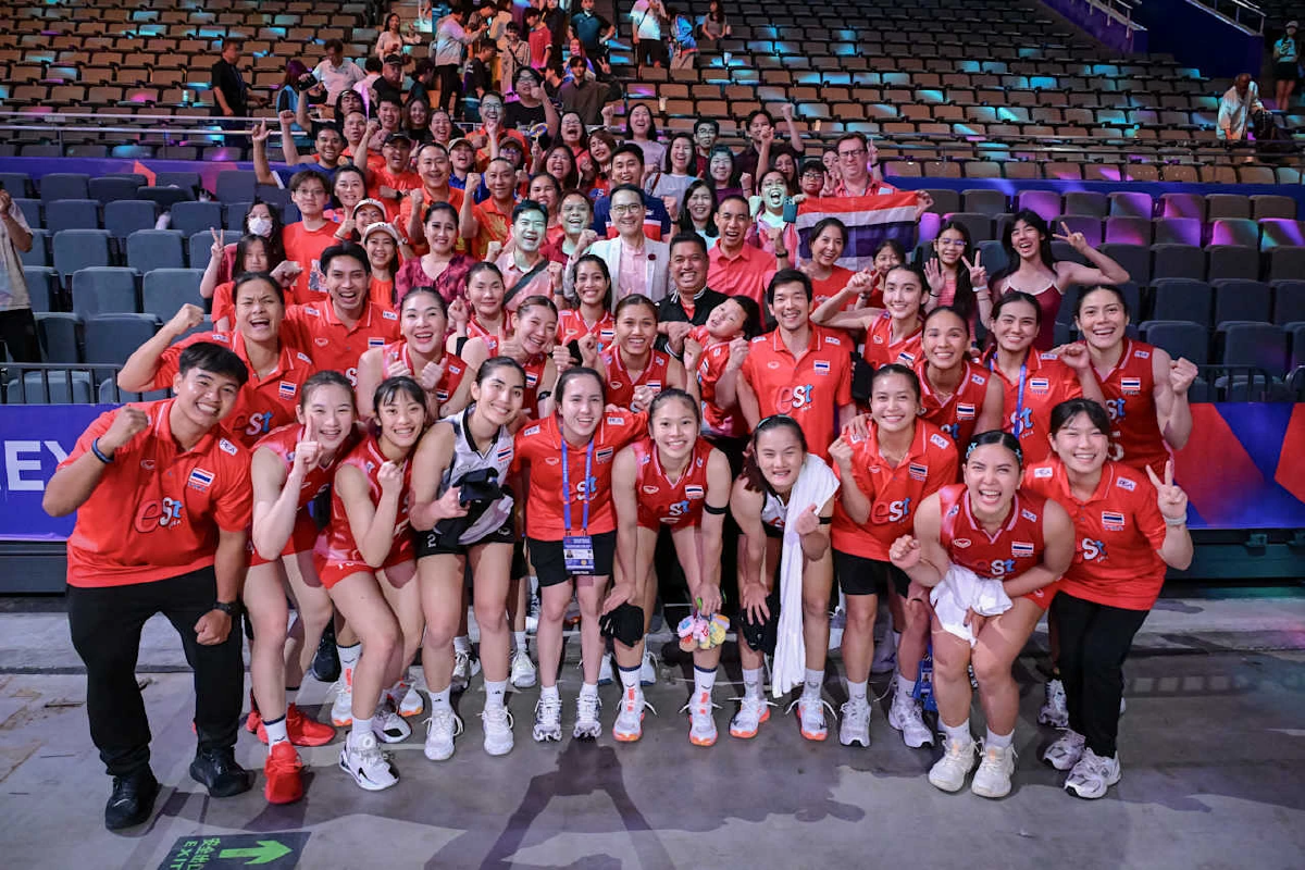 \"วอลเลย์บอลหญิงไทย\" โปรแกรมวอลเลย์บอลสาวไทยในชิงแชมป์โลก 2025