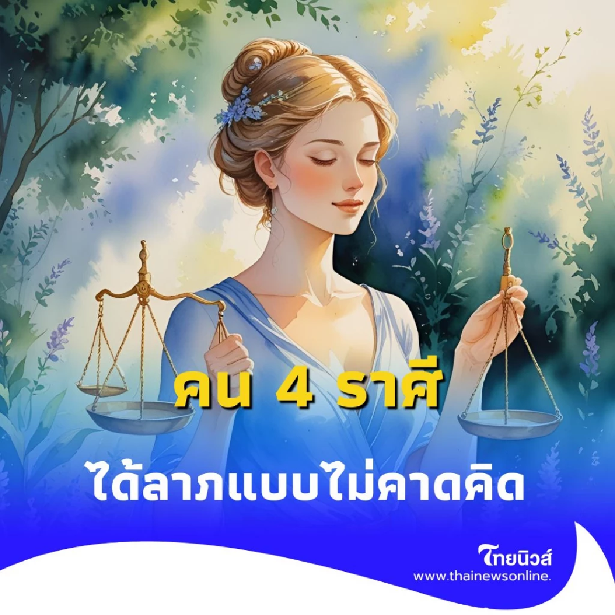 คน 4 ราศี ดวงการเงิน การงาน อยู่ในเกณฑ์ที่ดีกว่าครึ่งเดือนแรก