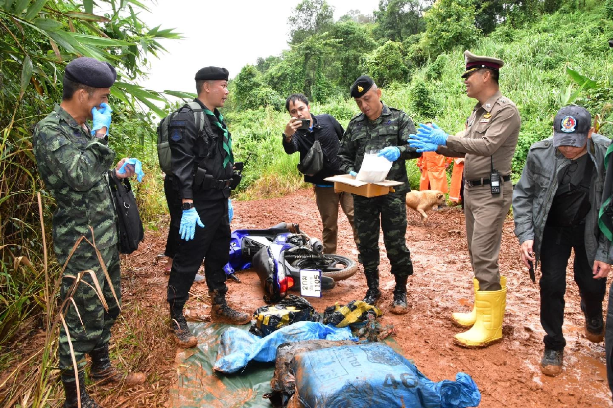 กองกำลังผาเมือง สกัดกั้นการลักลอบลำเลียงยาเสพติด 600,000 เม็ด