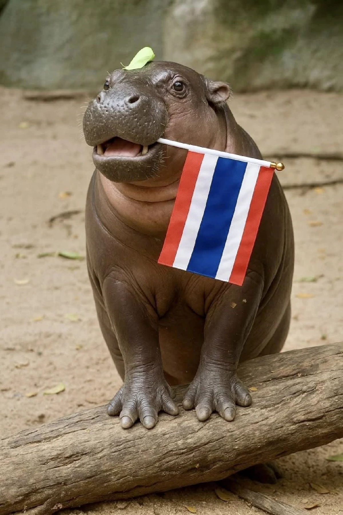 หมูเด้งนำรอยยิ้มจากเขาเขียวส่งต่อกำลังใจช่วยชายแดนไทย กัมพูชา