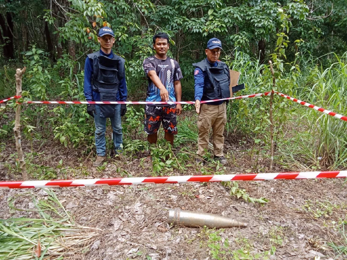 11 วัน ศูนย์ปฏิบัติการทุ่นระเบิดแห่งชาติ กู้สรรพาวุธ 4 จังหวัด