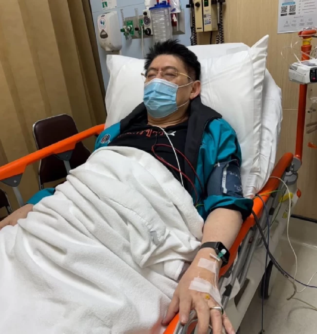 ส่งกำลังใจ สรยุทธ สุทัศนะจินดา แอดมิทด่วนหลังป่วยกะทันหัน