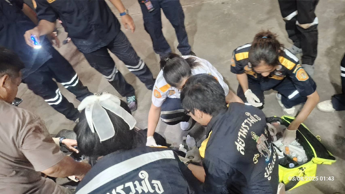 ดูกันจะๆ เปิดกล้องวงจรปิด นาที \"เป๊ก ผลิตโชค\" โดนทำร้ายเลือดอาบ