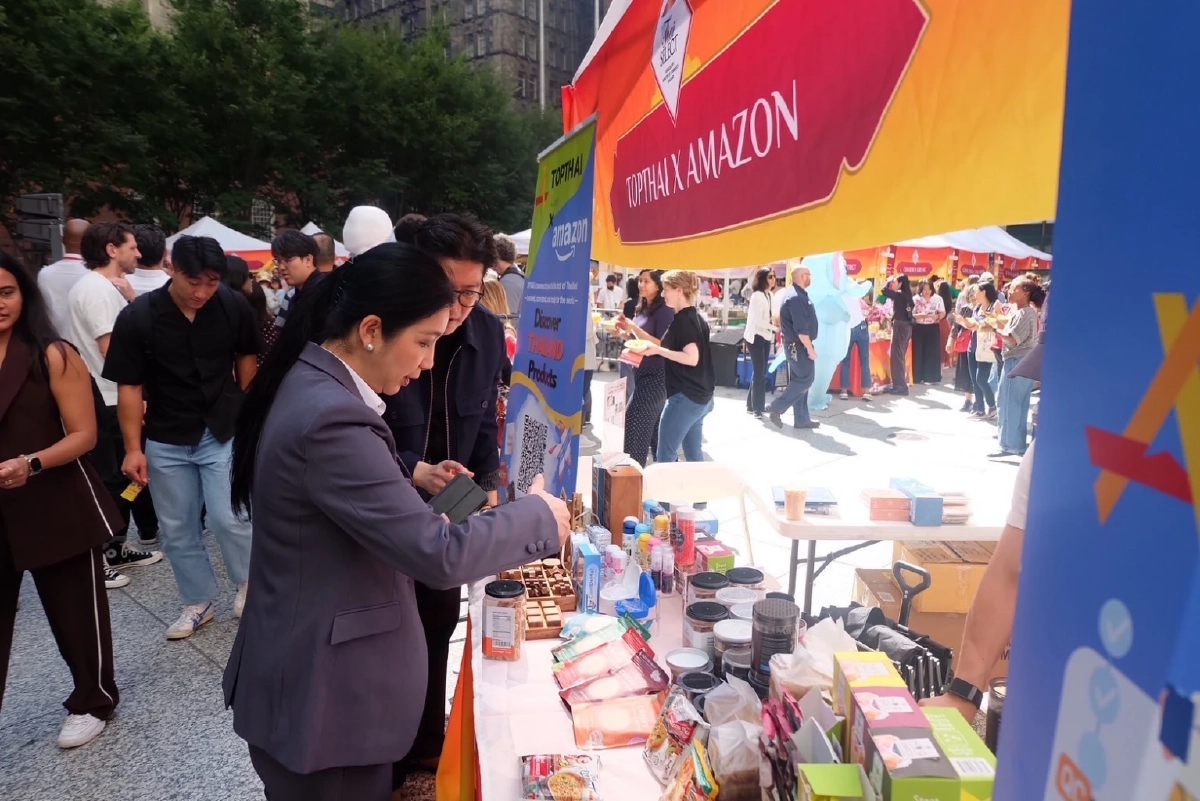 \"DITP\" บุกตลาดอีคอมเมิร์ซสหรัฐฯ ปักหมุด \"TOPTHAI\" บน Amazon  หนุน SMEs ไทย