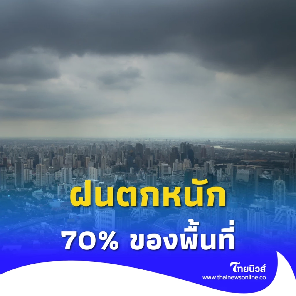 ฝนถล่มหนัก! 2 ก.ย. 68 หลายจังหวัดเสี่ยงน้ำท่วม-น้ำป่าไหลหลาก