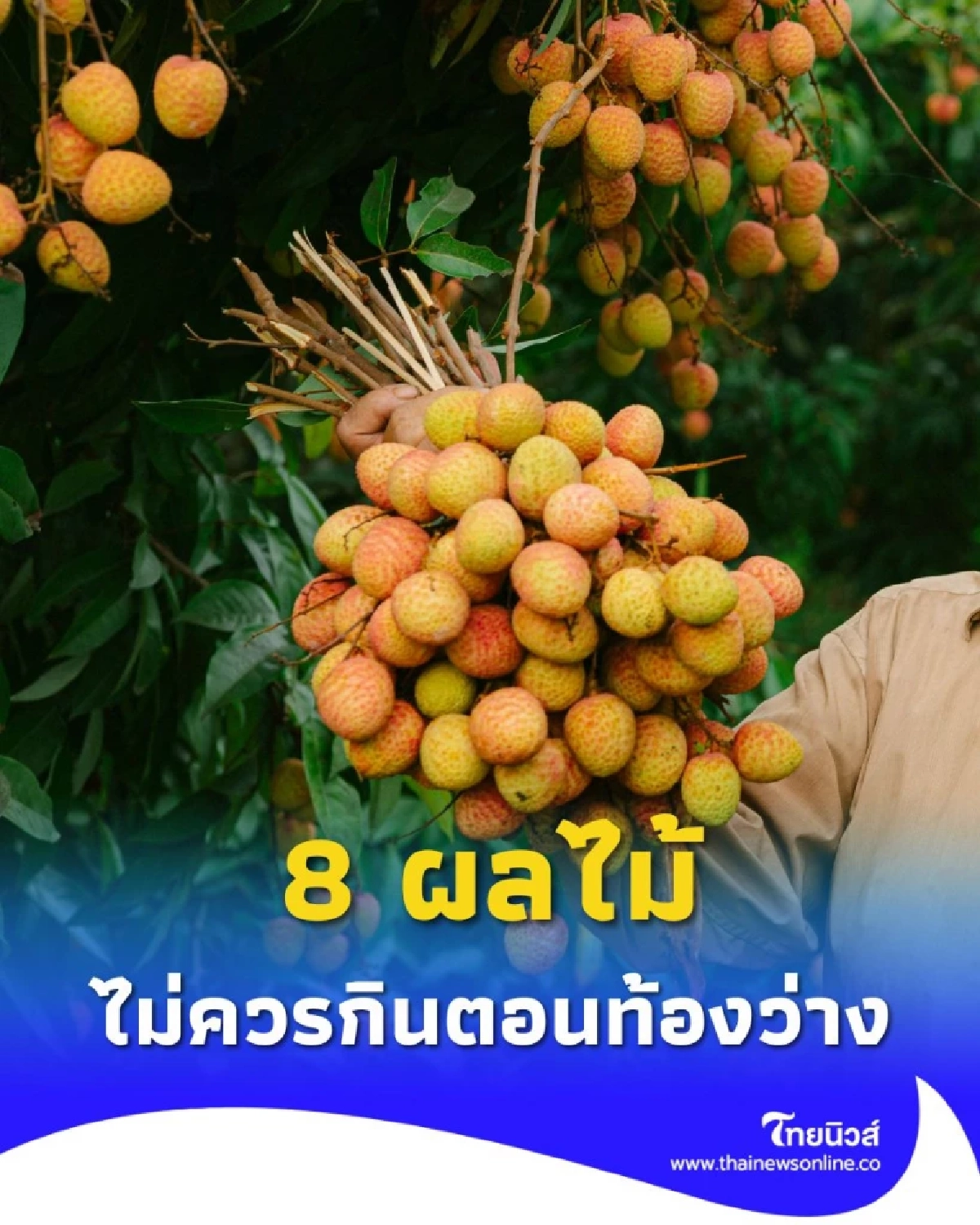 8 ผลไม้ไม่ควรกินตอนท้องว่าง จะส่งผลเสียกับสุขภาพ มีอะไรบ้าง