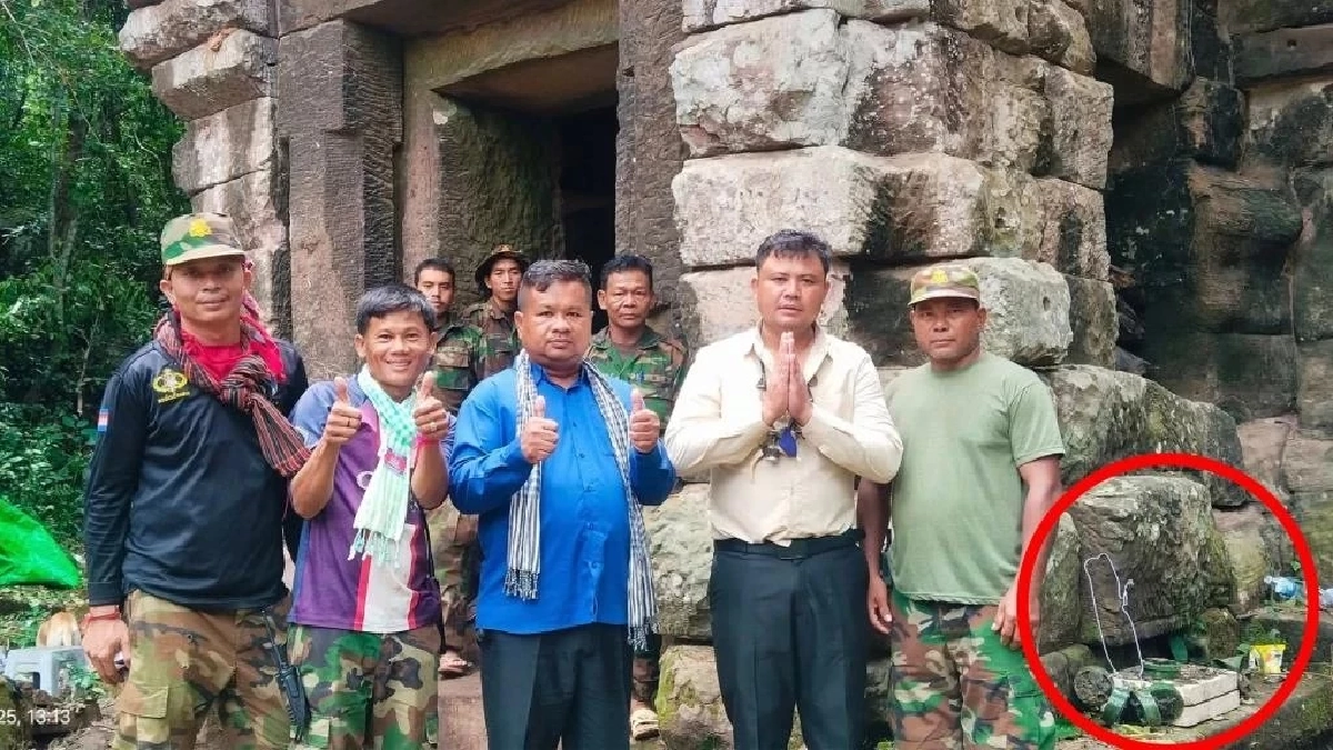 งานเข้า 2 นักข่าวเขมร โดนสั่งจำคุก หลังถ่ายรูปหมู่ติดทุ่นระเบิด PMN 2