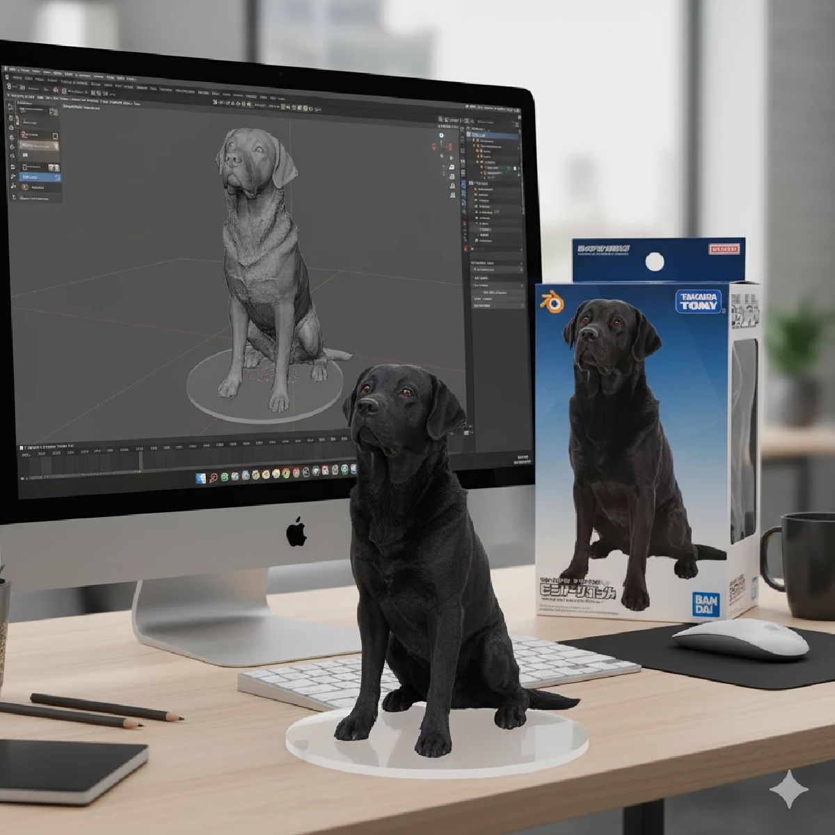 ของกำลังฮิต สร้างโมเดลฟิกเกอร์ 3D ฟรี! ด้วย Gemini และ ChatGPT | วิธีทำ Art Toy สวยเป๊ะง่ายๆ