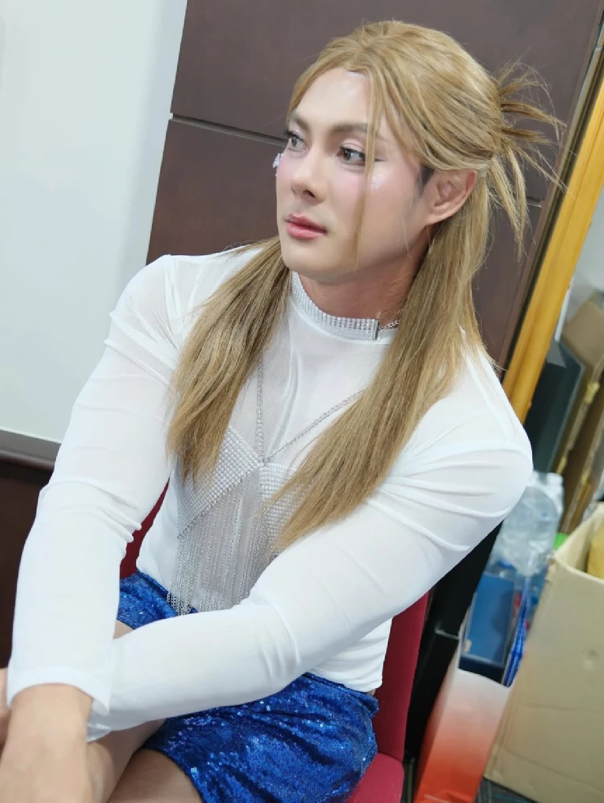 ขยี้ตารัวๆ  มาในลุคสาวสวย สวยเป๊ะเวอร์ สวยจนเมียยังต้องอิจฉา