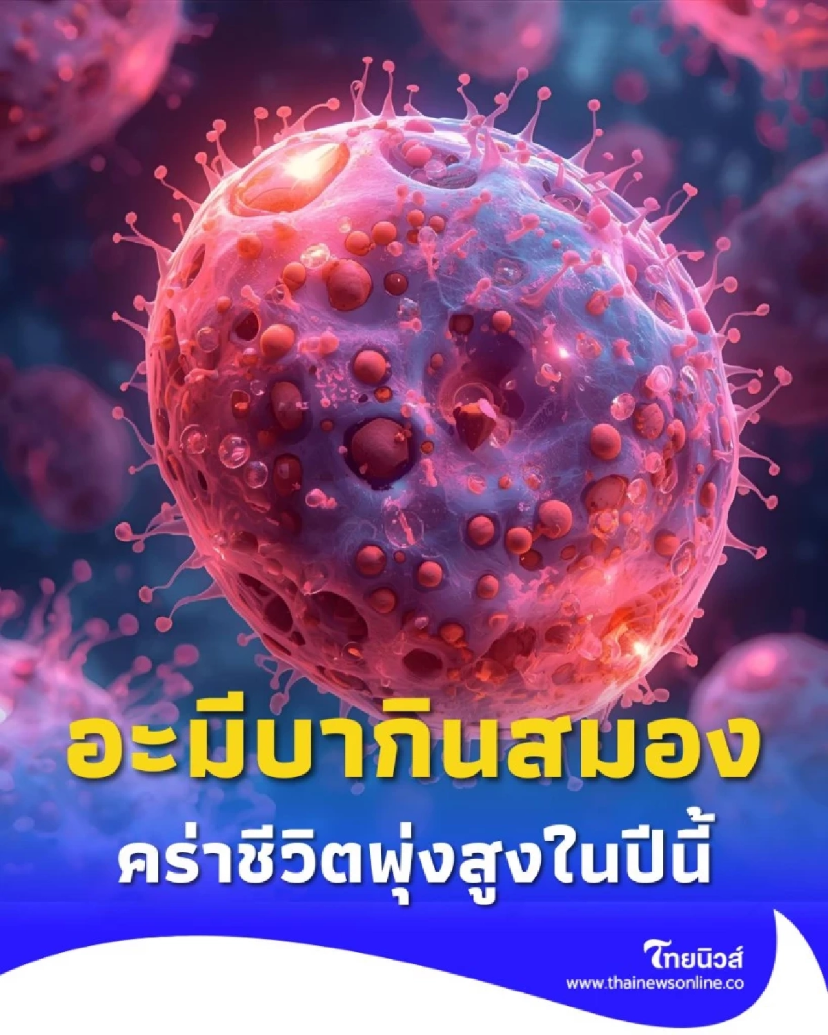 อินเดียเผชิญวิกฤต อะมีบากินสมอง คร่าชีวิตพุ่งสูงในปีนี้
