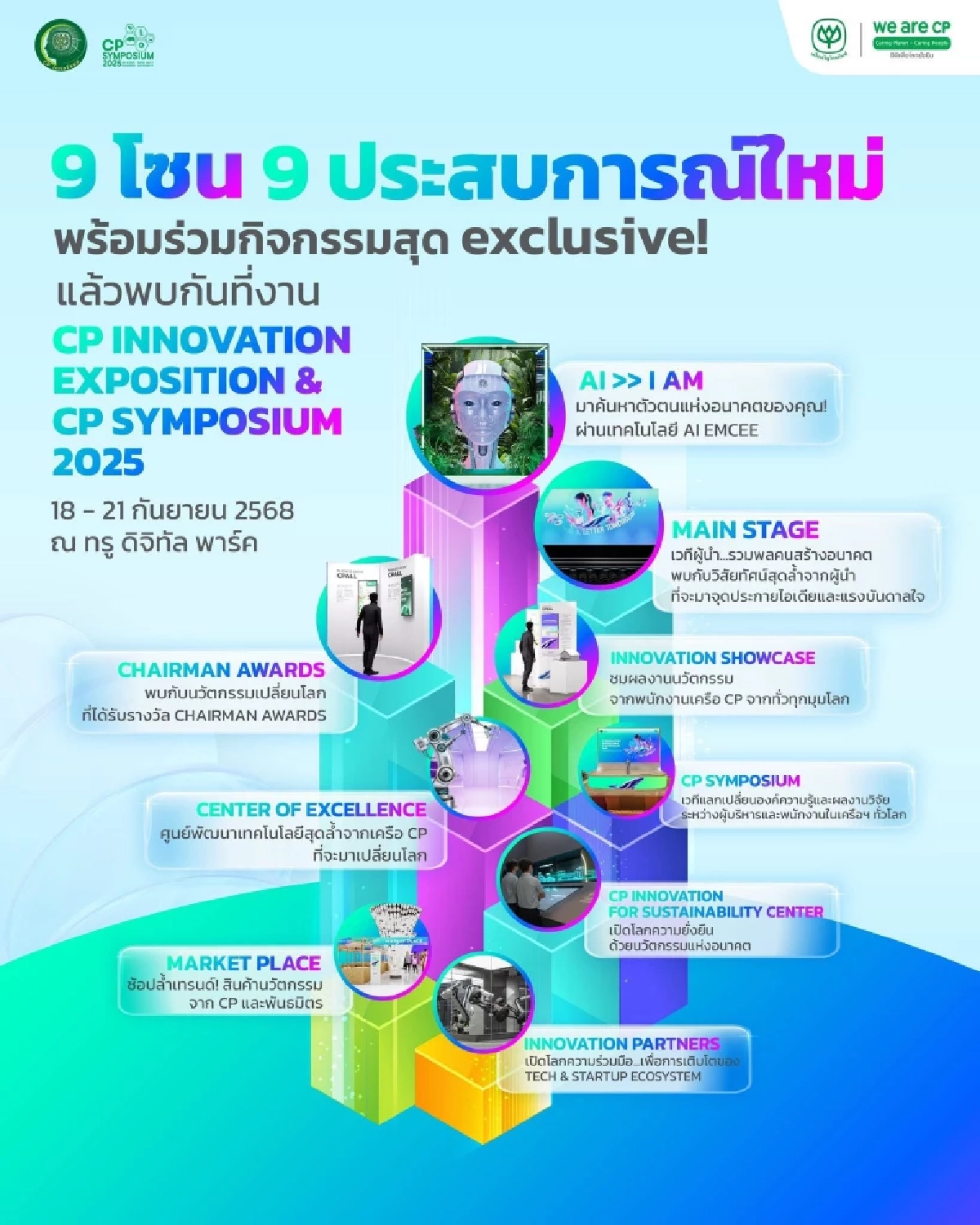 มหกรรม CP Innovation 2025  สะท้อน DNA นวัตกรรม–พลังสร้างอนาคตไทย สู่เวทีโลก