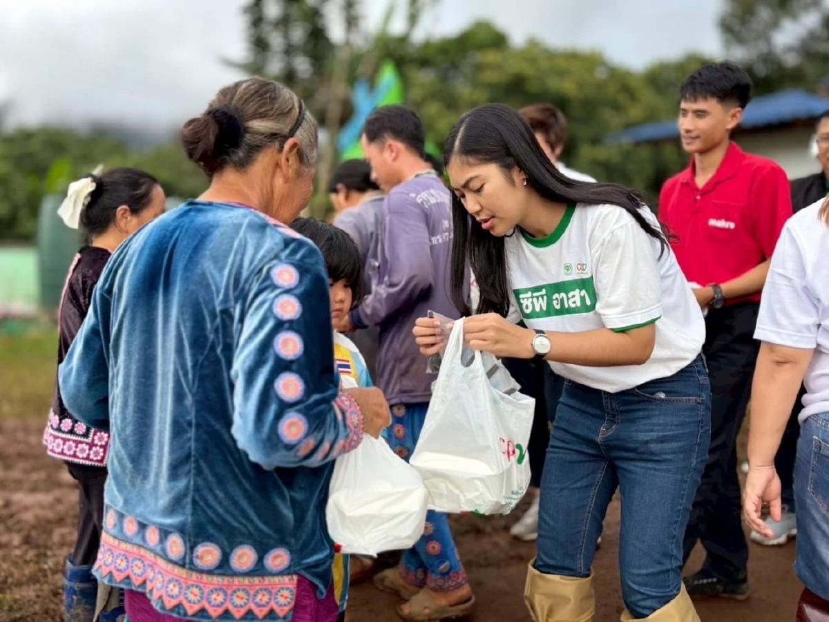 \"ซีพีอาสา\" เคียงข้างช่วยเหลือผู้ประสบภัยดินโคลนถล่ม อ.แม่แจ่ม เชียงใหม่