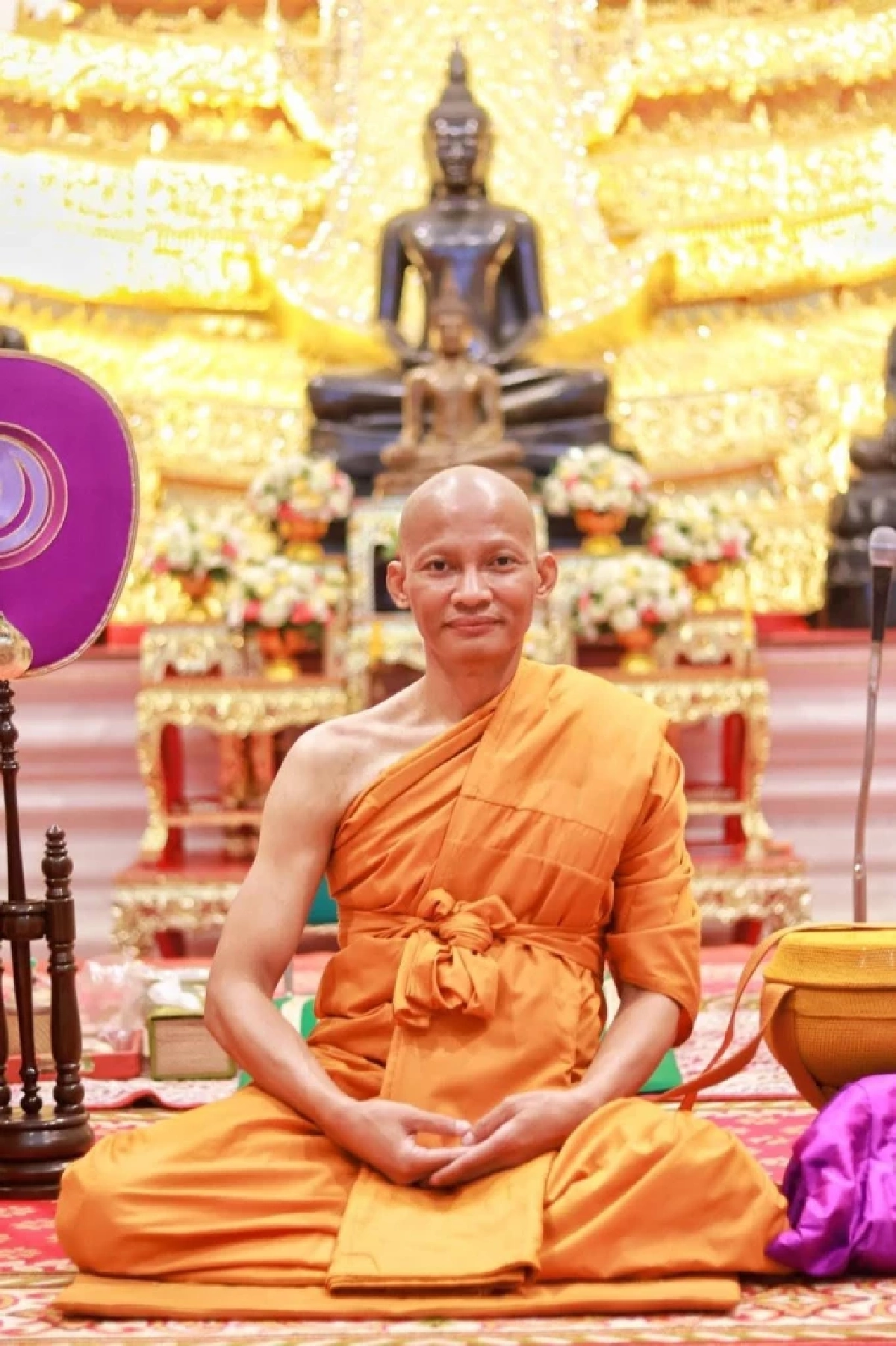 \"จา พนม\" ขี่ช้างเข้าพิธีอุปสมบท เพื่อนๆร่วมอนุโมทนาบุญ