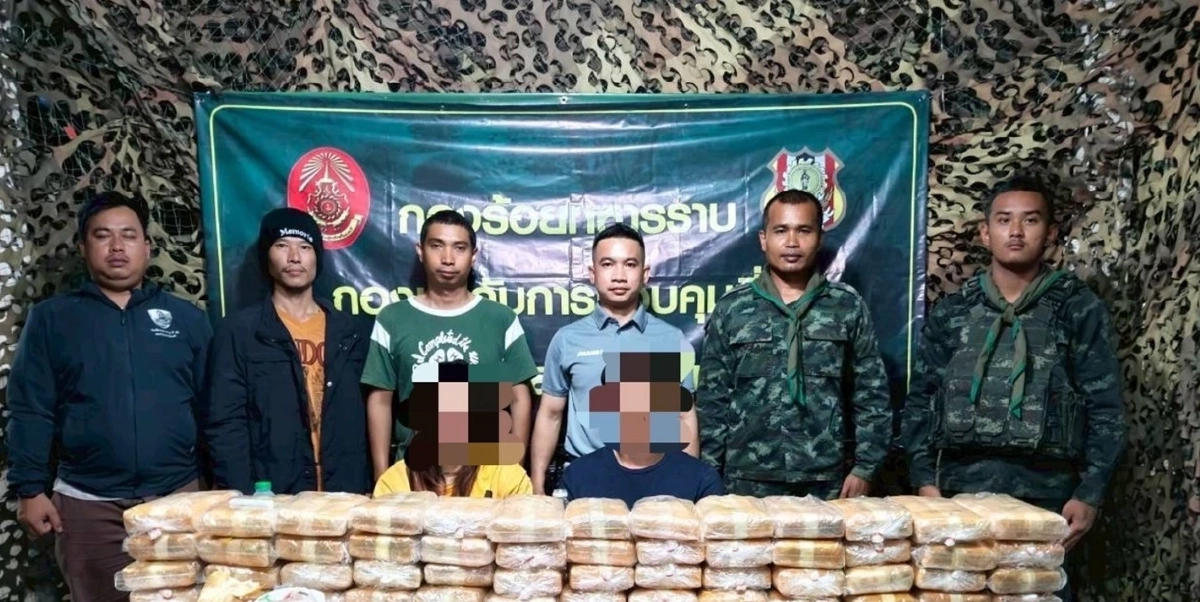 กกล.สุรศักดิ์มนตรี สกัดจับยาบ้าเกือบ 4 แสนเม็ด พร้อมผู้ต้องหา