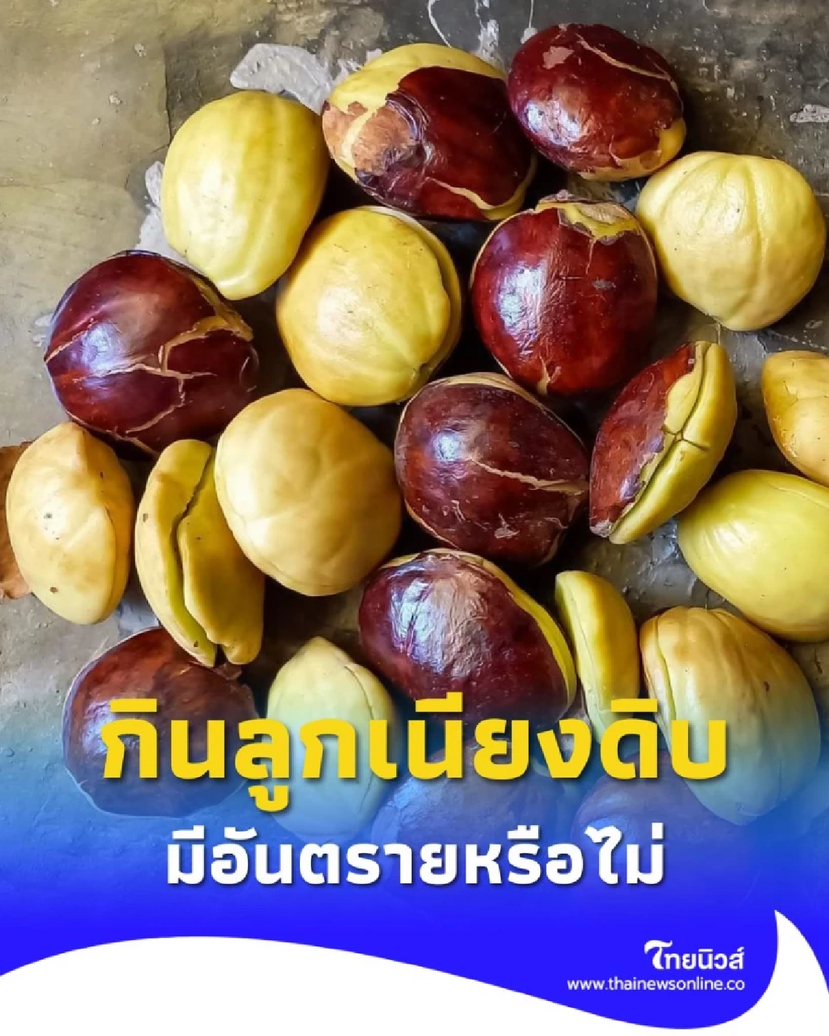 กินลูกเนียงดิบระวังไว้ มีอาการแบบนี้อาจกำลังเสี่ยงไตวาย