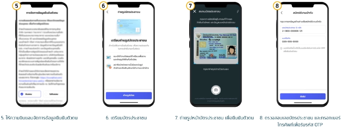 เตรียมพร้อม คนละครึ่ง 68 เปิดขั้นตอนสมัคร-ยืนยันตัวตน แอปฯ เป๋าตัง