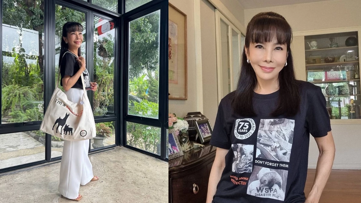 ตั๊ก มยุรา  เผยเคล็ดลับดูแลตัวเองจนหุ่น 45 กก. คงที่มา 40 ปี