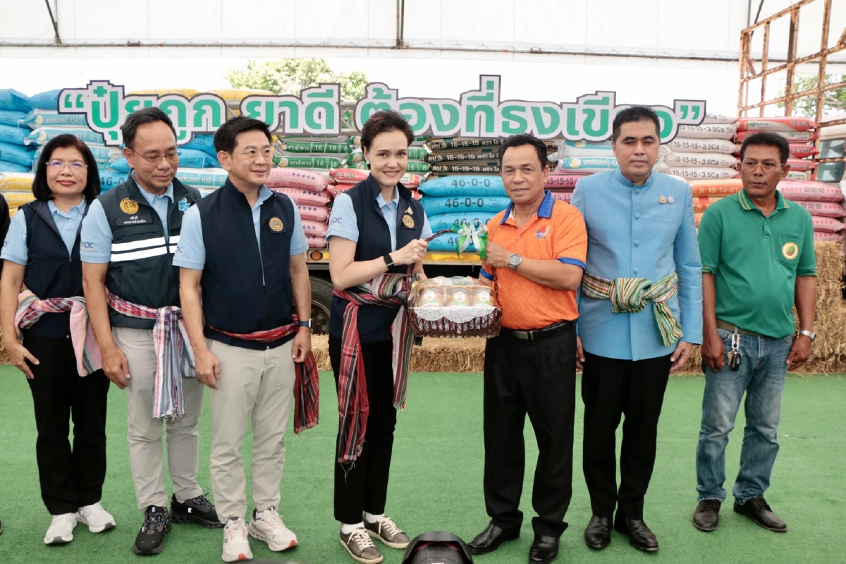 \"พาณิชย์\" ลุยศรีสะเกษ เปิดงาน\"ธงเขียว\" หนุนเกษตรกรชายแดน ยกระดับสินค้า GI