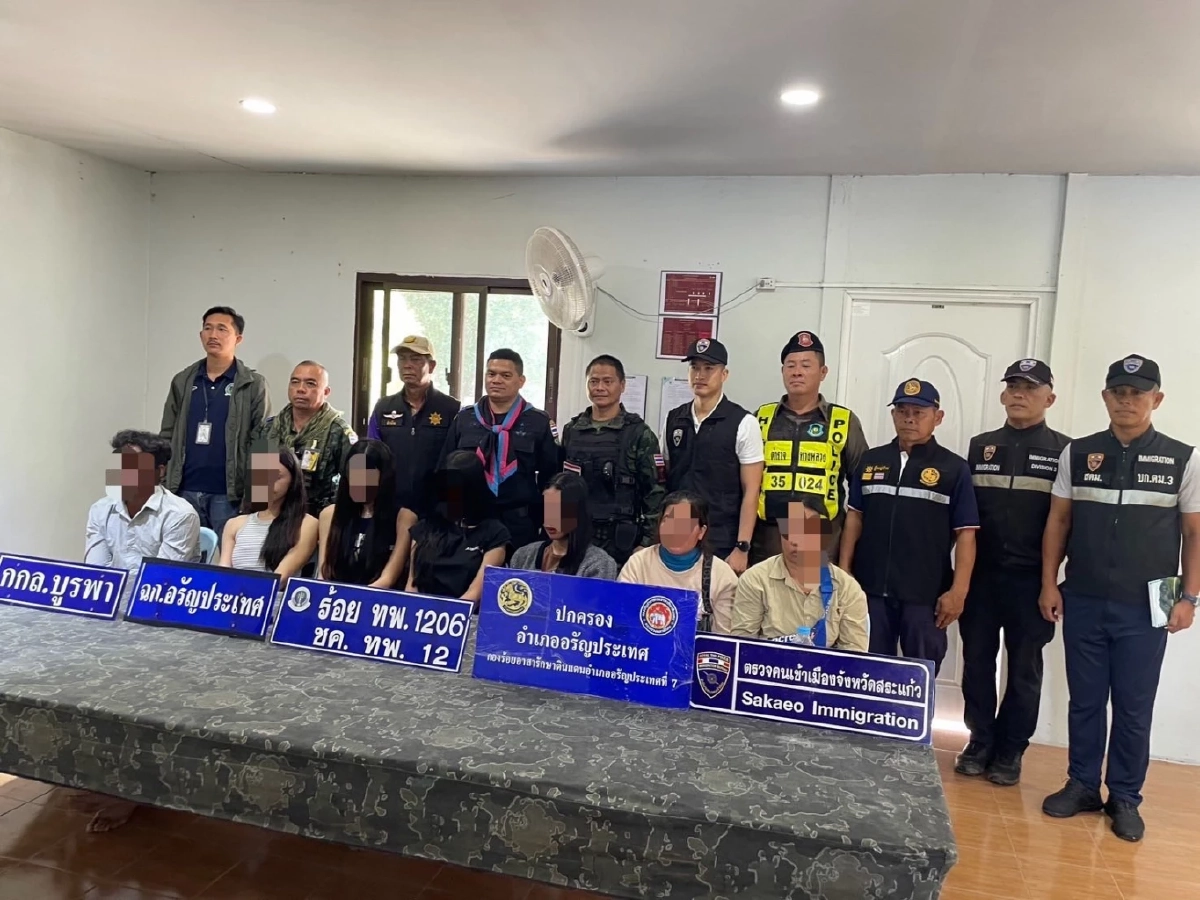 จับชาวกัมพูชาหนีความอดอยากในบ้านเกิด ลักลอบกลับมาทำงานในไทย