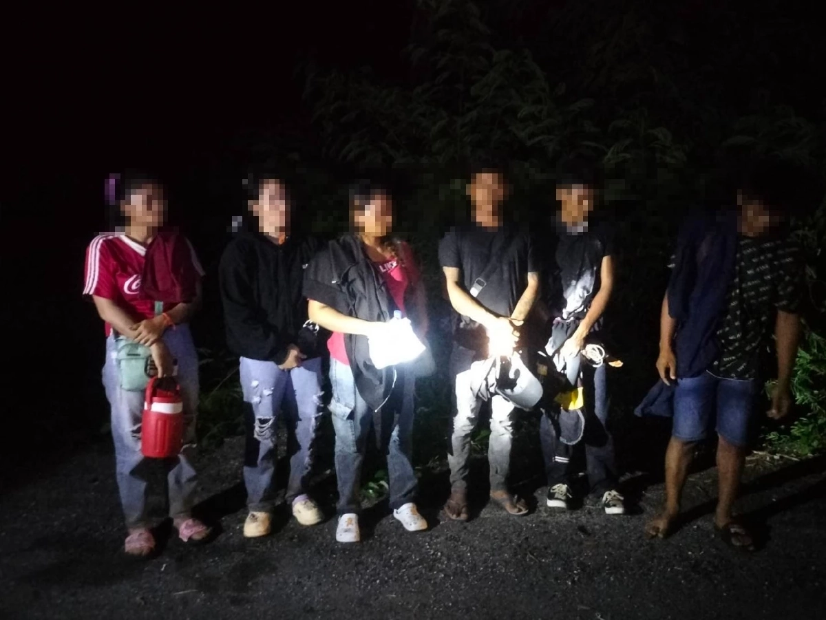 จับ 6 แรงงานกัมพูชาลอบเข้าไทย สารภาพจ่ายหัวละ 7 พัน หวังหางานทำ