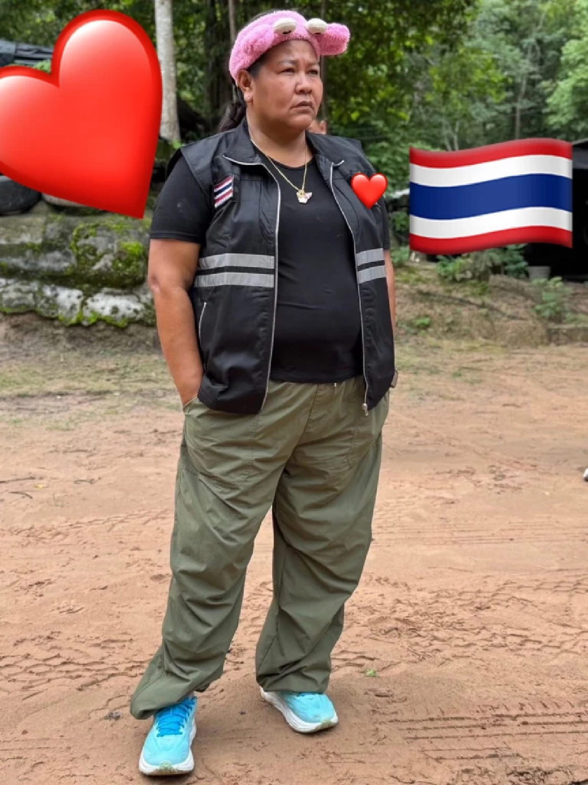 เจ๊เอ๋ ล้มแต่ไม่ยอมแพ้ ทำกับข้าวให้ชายแดน สุดท้ายเข้าโรงพยาบาล