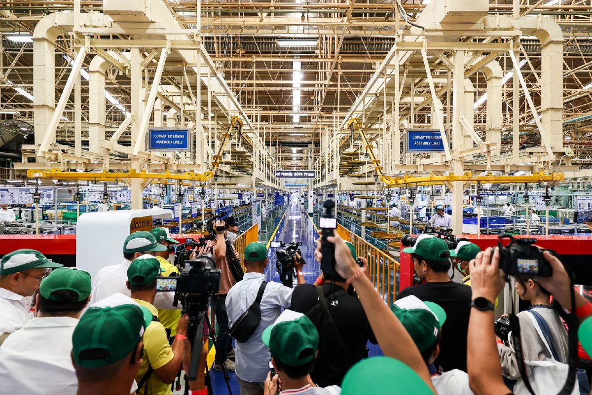 \"ไทยฮอนด้า\" เปิดบ้านรับสื่อมวลชน ฉลองครบรอบ 60 ปี แห่งความสำเร็จ